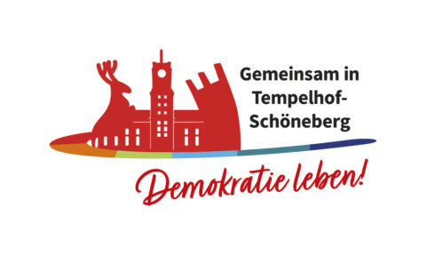 Logovarianten von Gemeinsam in Tempelhof-Schöneberg - Demokratie leben!